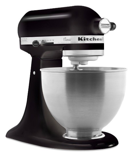 Mixer cu bol 4.3L, Classic, Onyx Black  - KitchenAid