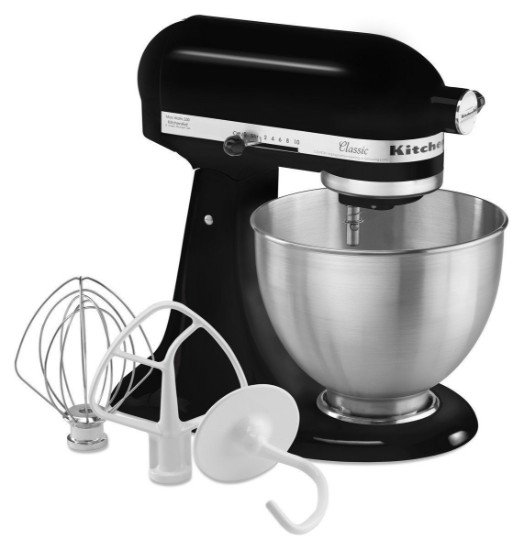 Mixer cu bol 4.3L, Classic, Onyx Black  - KitchenAid