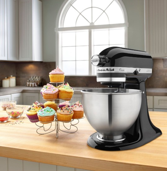 Mixer cu bol 4.3L, Classic, Onyx Black  - KitchenAid