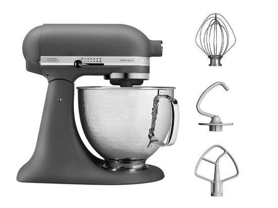 Mixer cu bol 4.8L, Artisan, Model 156, Imperial Grey - KitchenAid