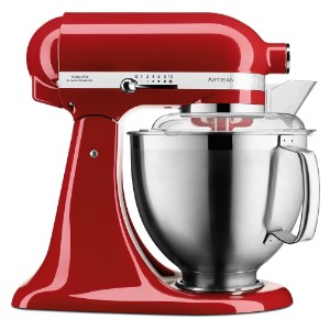 Mixer cu bol 4.8L, Artisan, Model 185, Empire Red - KitchenAid