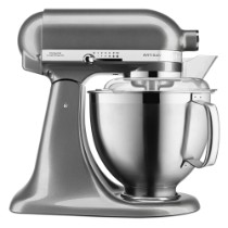 Mixer cu bol 4.8L, Artisan, Model 185, Medallion Silver - KitchenAid