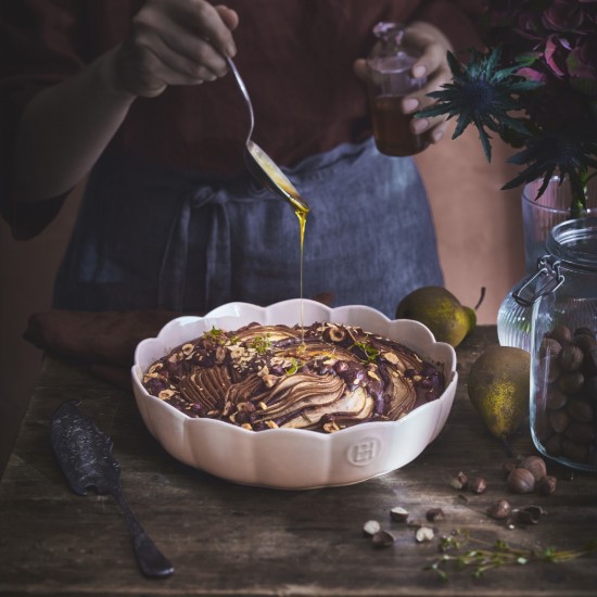 Tava ceramica, 27cm/2,2L, "Madeleine", Clay - Emile Henry