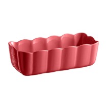 Tava cozonac, ceramica, 28,5x13cm/1,8L, "Madeleine", Rose Candy - Emile Henry