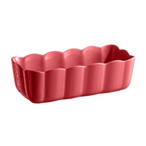 Tava cozonac, ceramica, 28,5x13cm/1,8L, "Madeleine", Rose Candy - Emile Henry