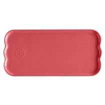 Platou servire, ceramica, 31,5x15cm, "Madeleine", Rose Candy - Emile Henry