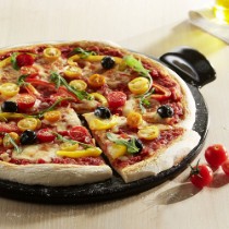 Tava pizza, ceramica, 36,5cm, Charcoal - Emile Henry