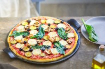 Tava pizza, ceramica, 36,5cm, Charcoal - Emile Henry