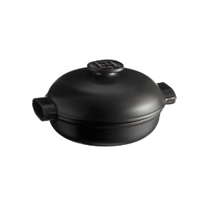 Oala Cocotte ceramica, 27 cm/2,5L "Delight", Slate - Emile Henry