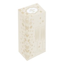 Set 2 cupe sampanie, sticla, 200 ml, "Gold" - Nuova R2S