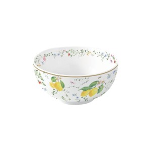 Bol portelan, 12cm, "Fleurs et Citrons" - Nuova R2S