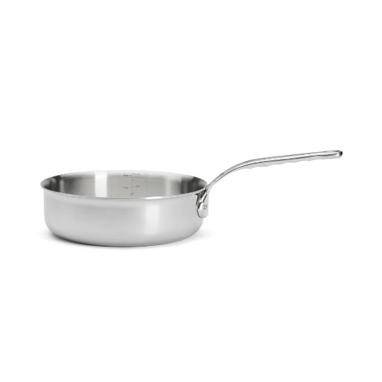 Tigaie saute 5-Ply, inox, 24cm/3,2L, "Affinity" - de Buyer