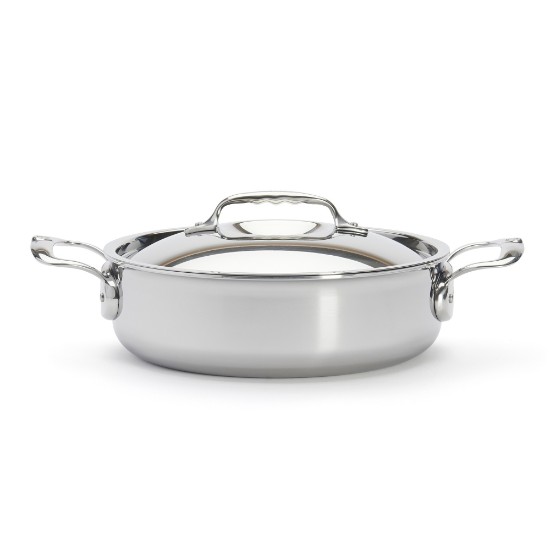 Tigaie saute cu 2 manere 5-Ply, inox, 24 cm/3 l, "Affinity" - de Buyer