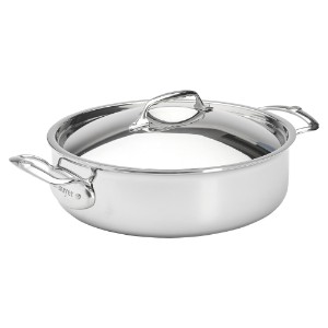 Tigaie saute cu 2 manere 5-Ply, inox, 28 cm/4,6 l, "Affinity" - de Buyer