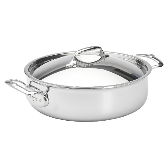 Tigaie saute cu 2 manere 5-Ply, inox, 28 cm/4,6 l, "Affinity" - de Buyer