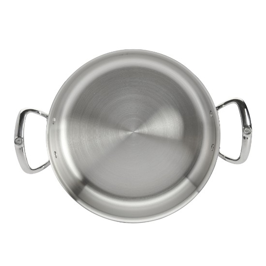 Tigaie saute cu 2 manere 5-Ply, inox, 28 cm/4,6 l, "Affinity" - de Buyer