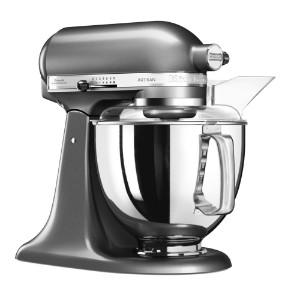 Mixer cu bol 4.8L, Artisan, Model 175, Medallion Silver - KitchenAid