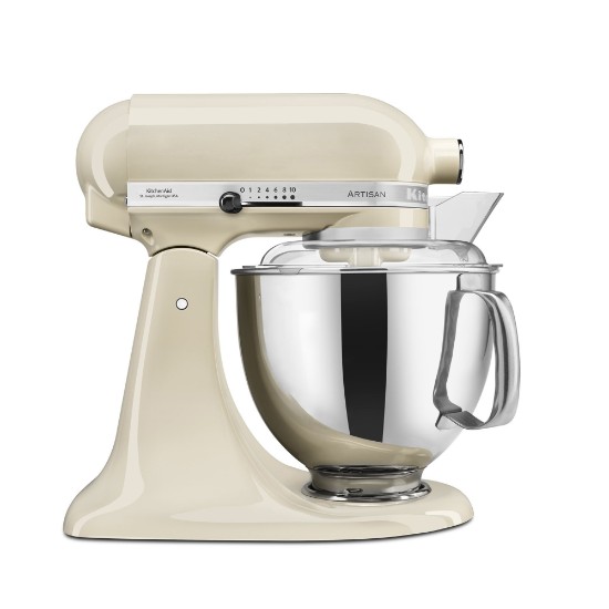 Mixer cu bol 4.8L, Artisan, Model 175, Almond Cream - KitchenAid