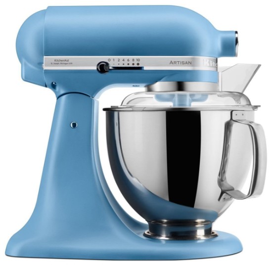 Mixer cu bol 4.8L, Artisan, Model 175, Blue Velvet - KitchenAid