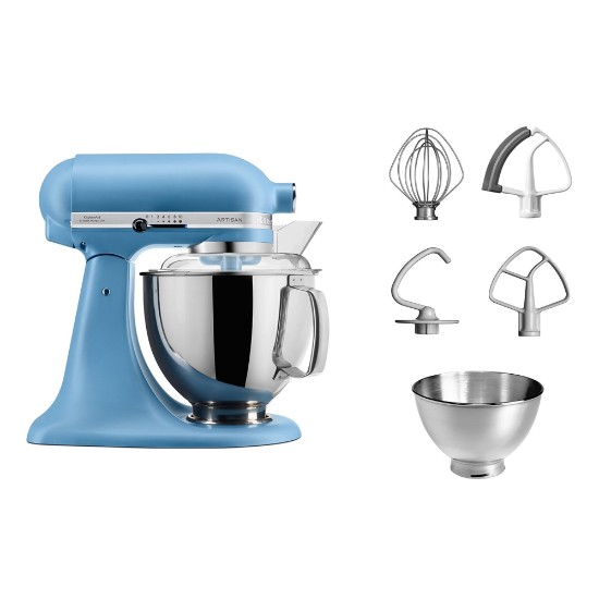 Mixer cu bol 4.8L, Artisan, Model 175, Blue Velvet - KitchenAid