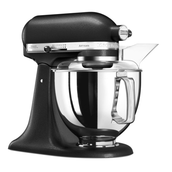 Mixer cu bol 4.8L, Artisan, Model 175, Cast Iron Black - KitchenAid