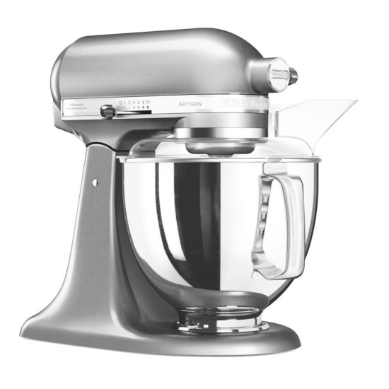 Mixer cu bol 4.8L, Artisan, Model 175, Contour Silver - KitchenAid