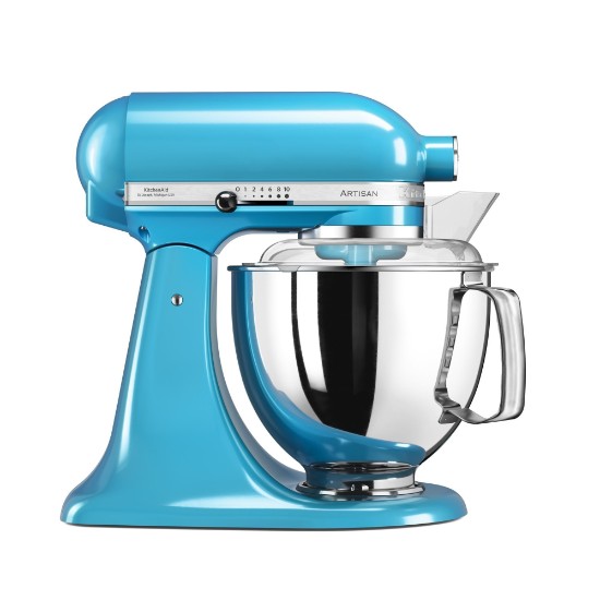 Mixer cu bol 4.8L, Artisan, Model 175, Crystal Blue - KitchenAid
