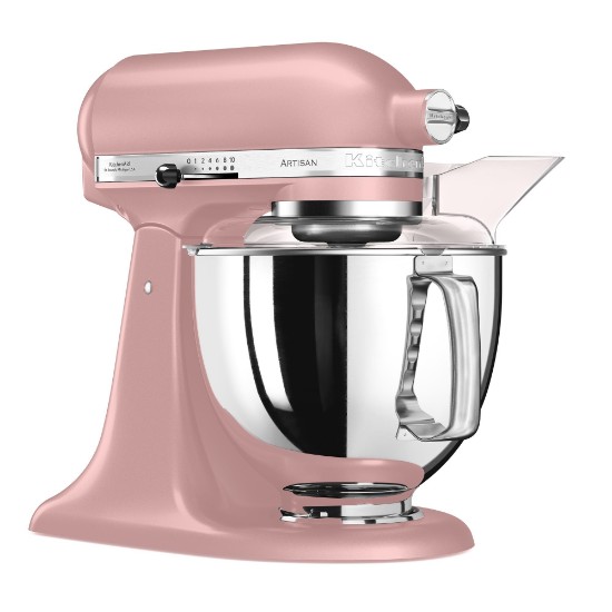 Mixer cu bol 4.8L, Artisan, Model 175, Dried Rose - KitchenAid