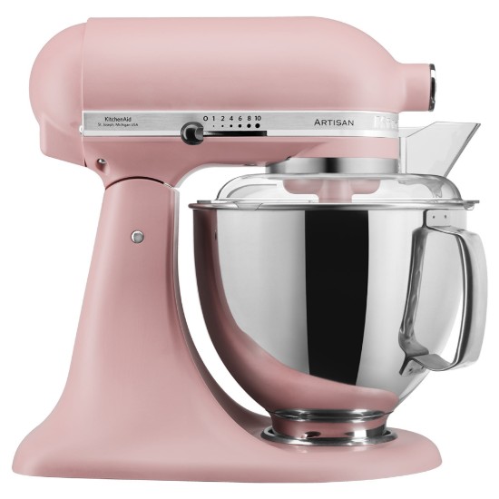 Mixer cu bol 4.8L, Artisan, Model 175, Dried Rose - KitchenAid