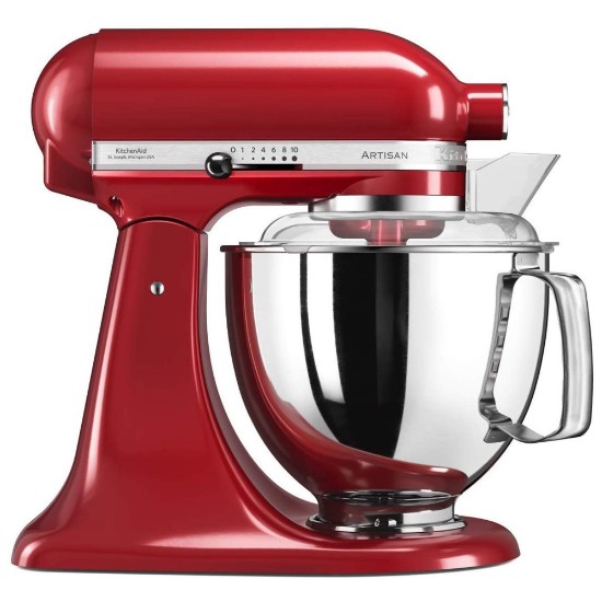 Mixer cu bol 4.8L, Artisan, Model 175, Empire Red - KitchenAid