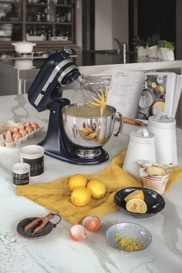 Mixer cu bol 4.8L, Artisan, Model 175, Ink Blue - KitchenAid