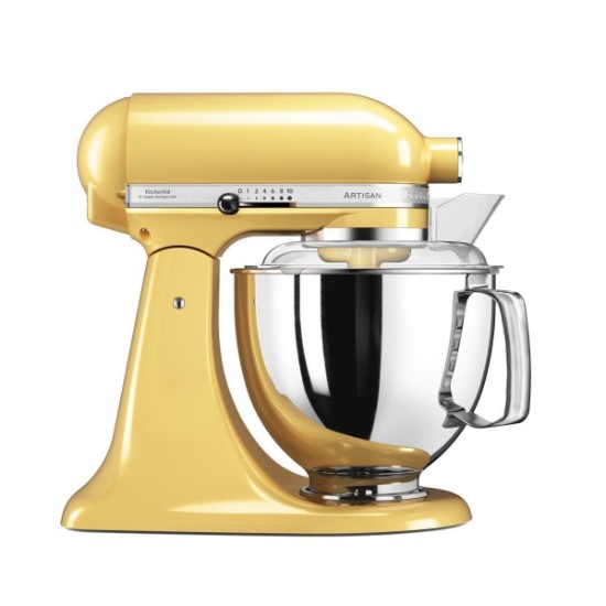 Mixer cu bol 4.8L, Artisan, Model 175, Majestic Yellow - KitchenAid