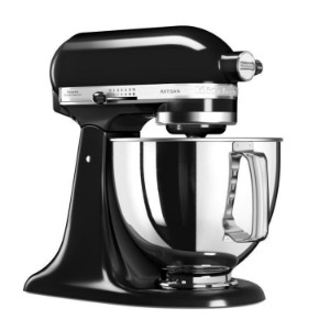 Mixer cu bol 4.8L, Artisan, Model 175, Onyx Black - KitchenAid