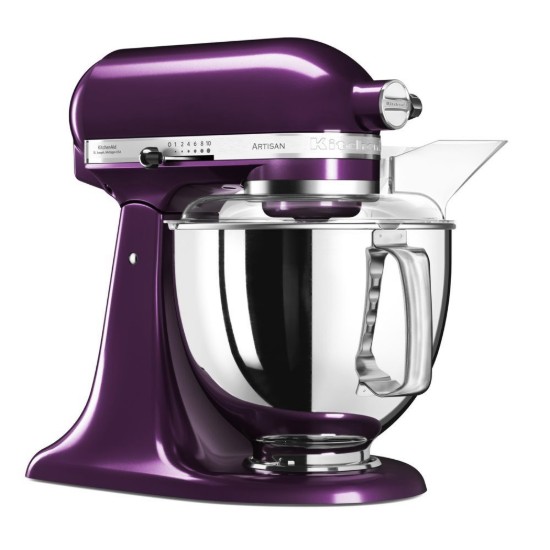 Mixer cu bol 4.8L, Artisan, Model 175, Plumberry - KitchenAid