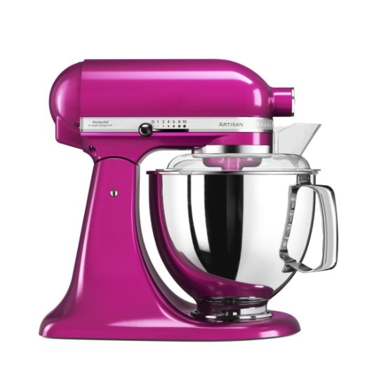 Mixer cu bol 4.8L, Artisan, Model 175, Raspberry Ice - KitchenAid