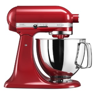 Mixer cu bol 4.8L, Artisan, Model 125, Empire Red - KitchenAid