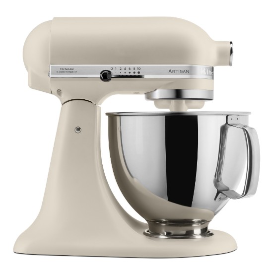 Mixer cu bol 4.8L, Artisan, Model 125, Fresh Linen - KitchenAid