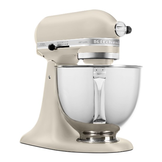 Mixer cu bol 4.8L, Artisan, Model 125, Fresh Linen - KitchenAid