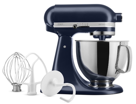 Mixer cu bol 4.8L, Artisan, Model 125, Ink Blue - KitchenAid