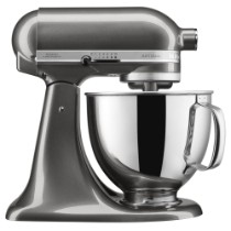 Mixer cu bol 4.8L, Artisan, Model 125, Liquid Graphite - KitchenAid