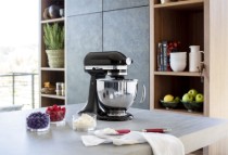 Mixer cu bol 4.8L, Artisan, Model 125, Onyx Black - KitchenAid