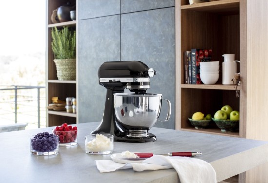 Mixer cu bol 4.8L, Artisan, Model 125, Onyx Black - KitchenAid