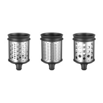 Set 3 razatori cilindrice pentru maruntire branzeturi si legume - KitchenAid