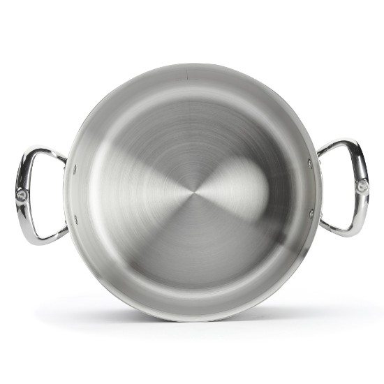 Cratita inox 5-Ply, cu capac, 28cm/8,5L, "Affinity" - de Buyer