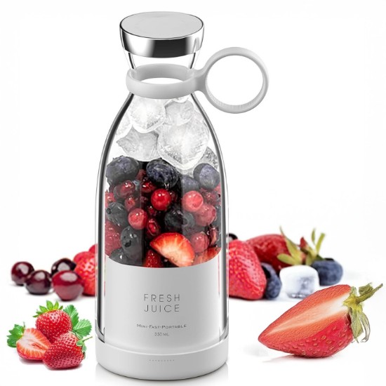 Mini-blender portabil, 350ml, 50W - Bolesic