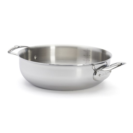 Tigaie saute cu 2 manere 5-Ply, inox, 28cm/4,9L, "Affinity" - de Buyer