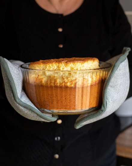 Forma souffle, sticla termorezistenta, 22cm/2,5L - Pyrex