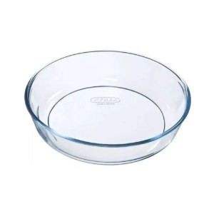 Set 2 forme tarta, sticla termorezistenta, 26cm/28cm - Pyrex