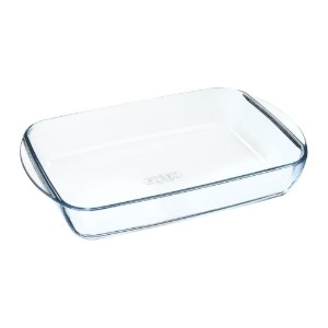 Vas dreptunghiular, sticla termorezistenta, 35x23cm/2,7L - PYREX