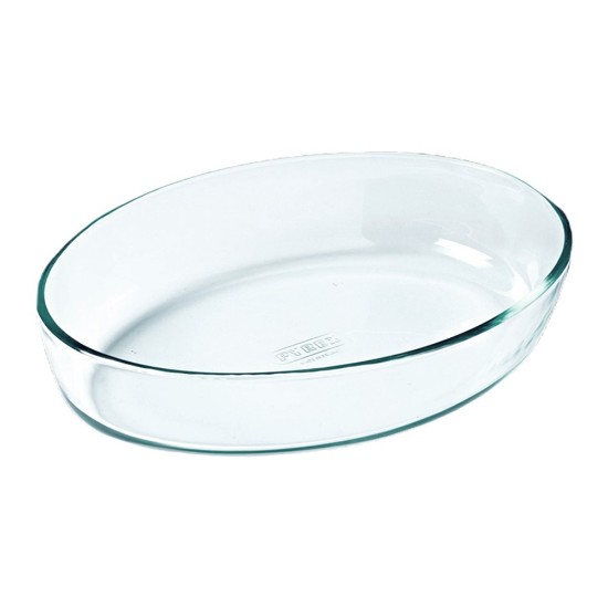 Vas oval, sticla termorezistenta, 40x27cm/4,2L, "Iconics" - Pyrex